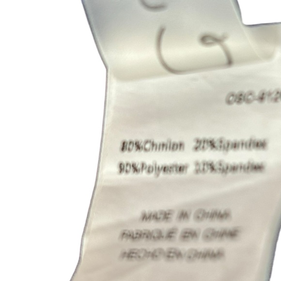 New Cupshe Navy Blue & White Striped Halter Top Bikini Swimsuit Size X Large - Picture 8 of 9